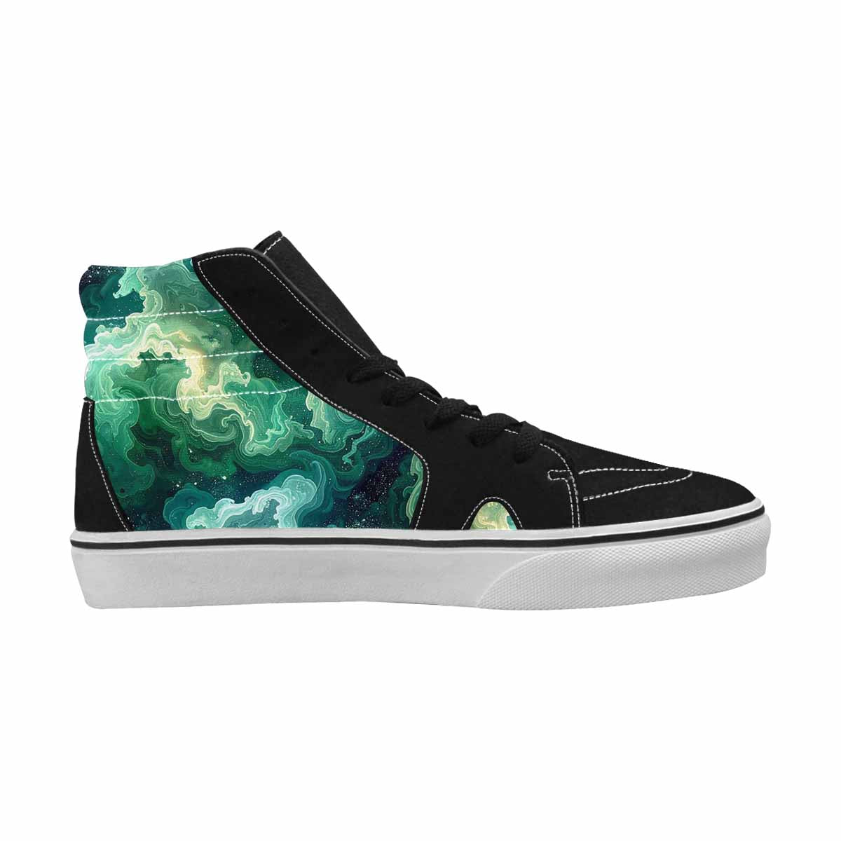 WOMEN'S Galaxy Art - High Top Canvas Surreal Custom Shoes