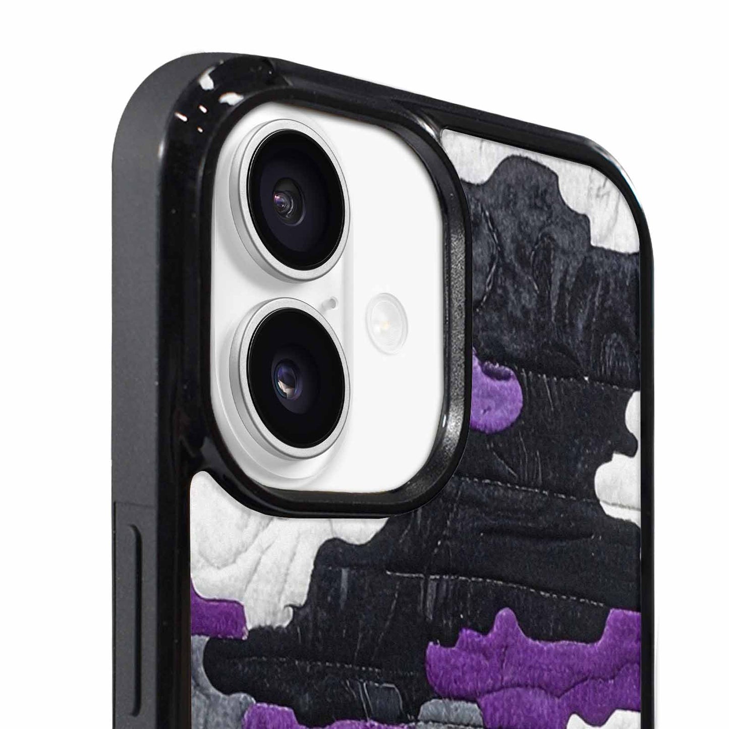 iPhone 17 Case — Vivid Camo Asexual Camo, Custom Printed Phone Case