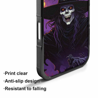 iPhone 17 Case — Scary Horror Halloween Art Original Art, Custom Phone Case