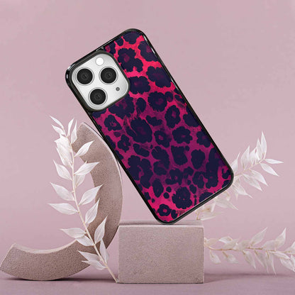 iPhone 15 Pro Max Case — Leopard Print Dark, Custom Designed Case Cover