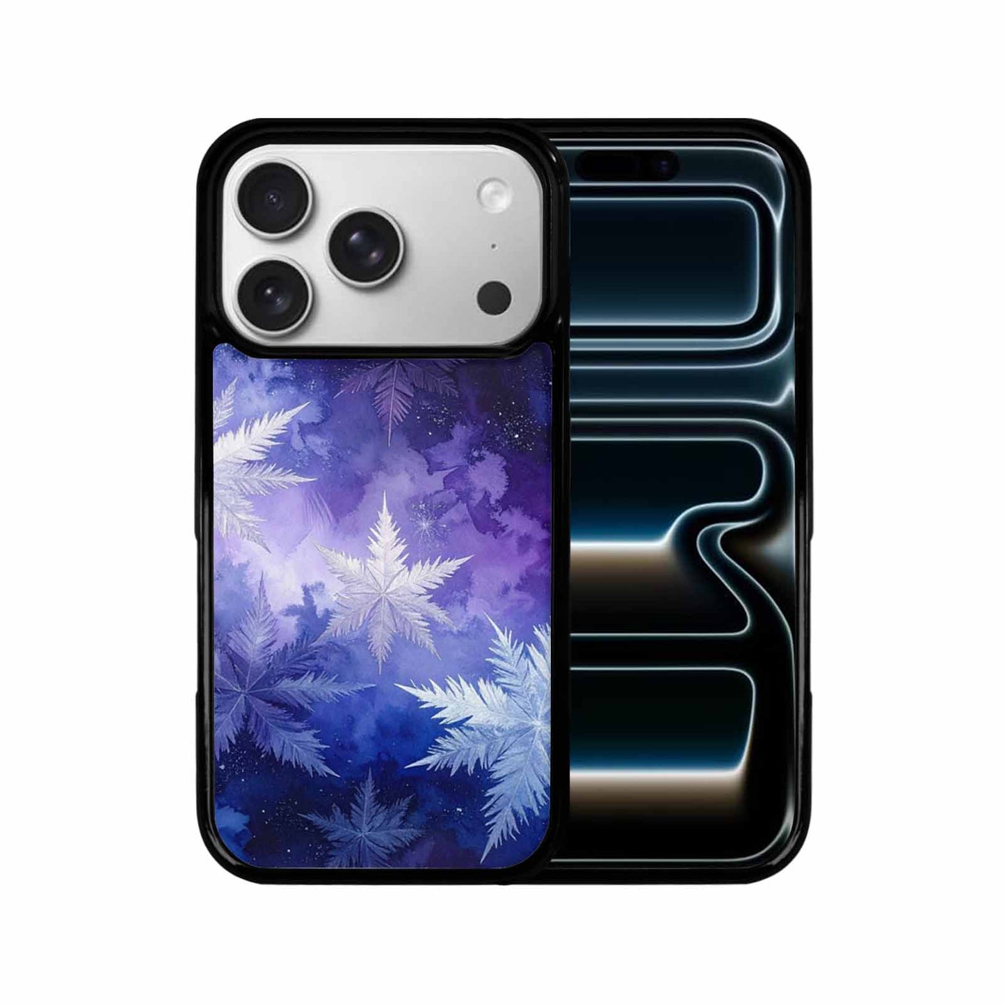 iPhone 17 Pro Case — Seamless Tileable Pattern Of Overlapping Galaxy, Custom Designed Case Cover