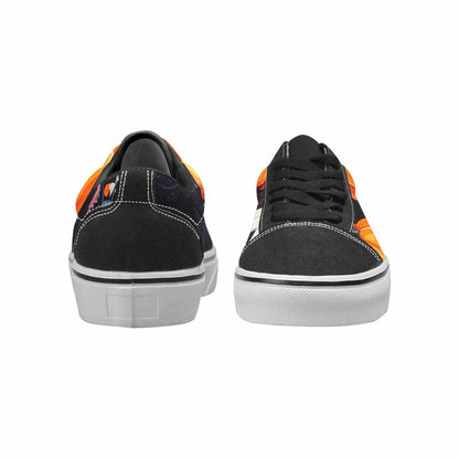 WOMEN'S Halloween Canvas Lace-Up Aesthetic Custom Sneakers