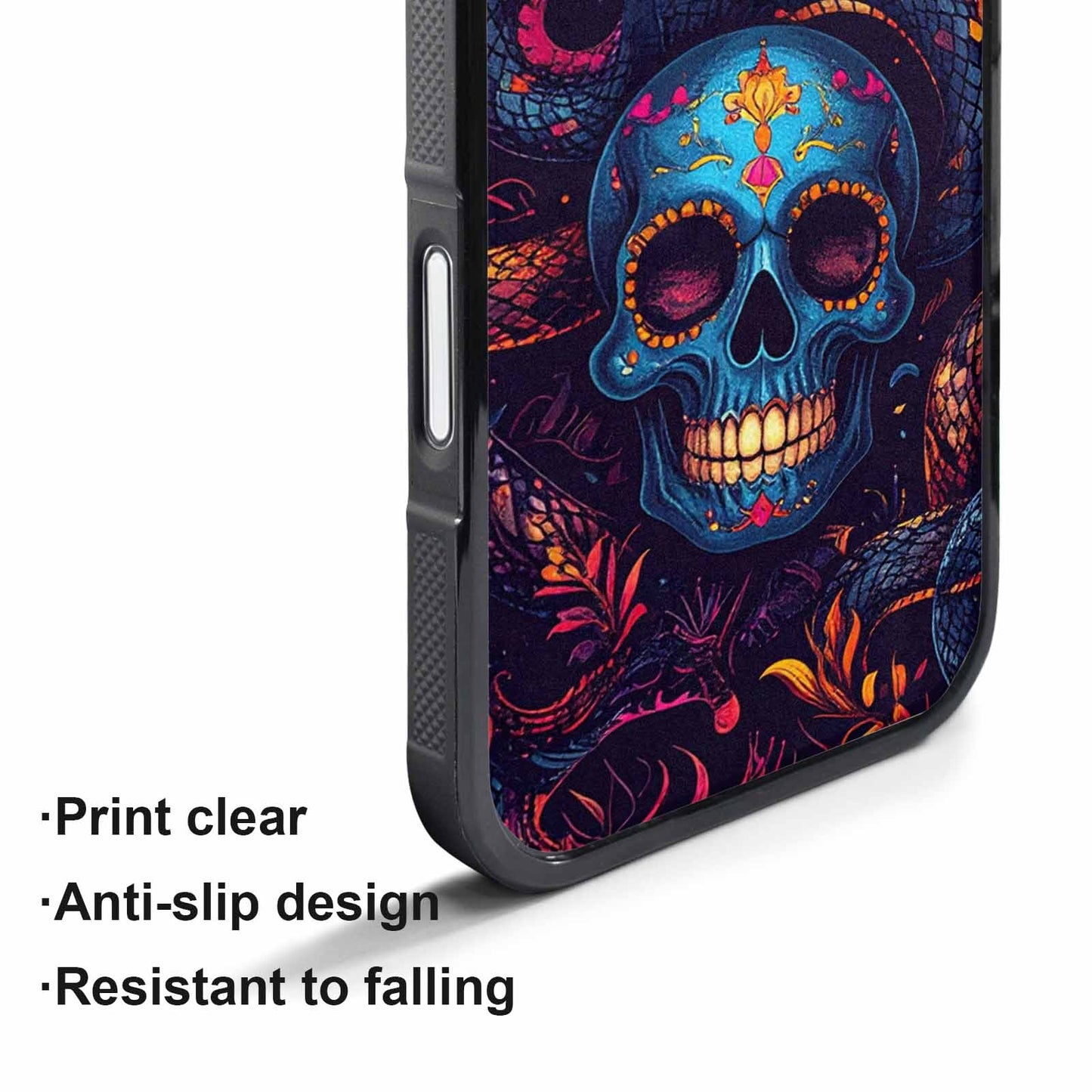 iPhone 17 Air Case — Snake Skulls Print Gothic Skulls, Custom Print Case Cover