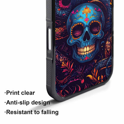 iPhone 17 Air Case — Snake Skulls Print Gothic Skulls, Custom Print Case Cover