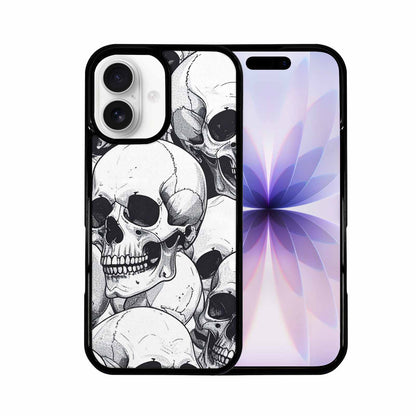 iPhone 17 Case — Skull Dark Art Gothic Print Gothic, Custom Designed Case Cover