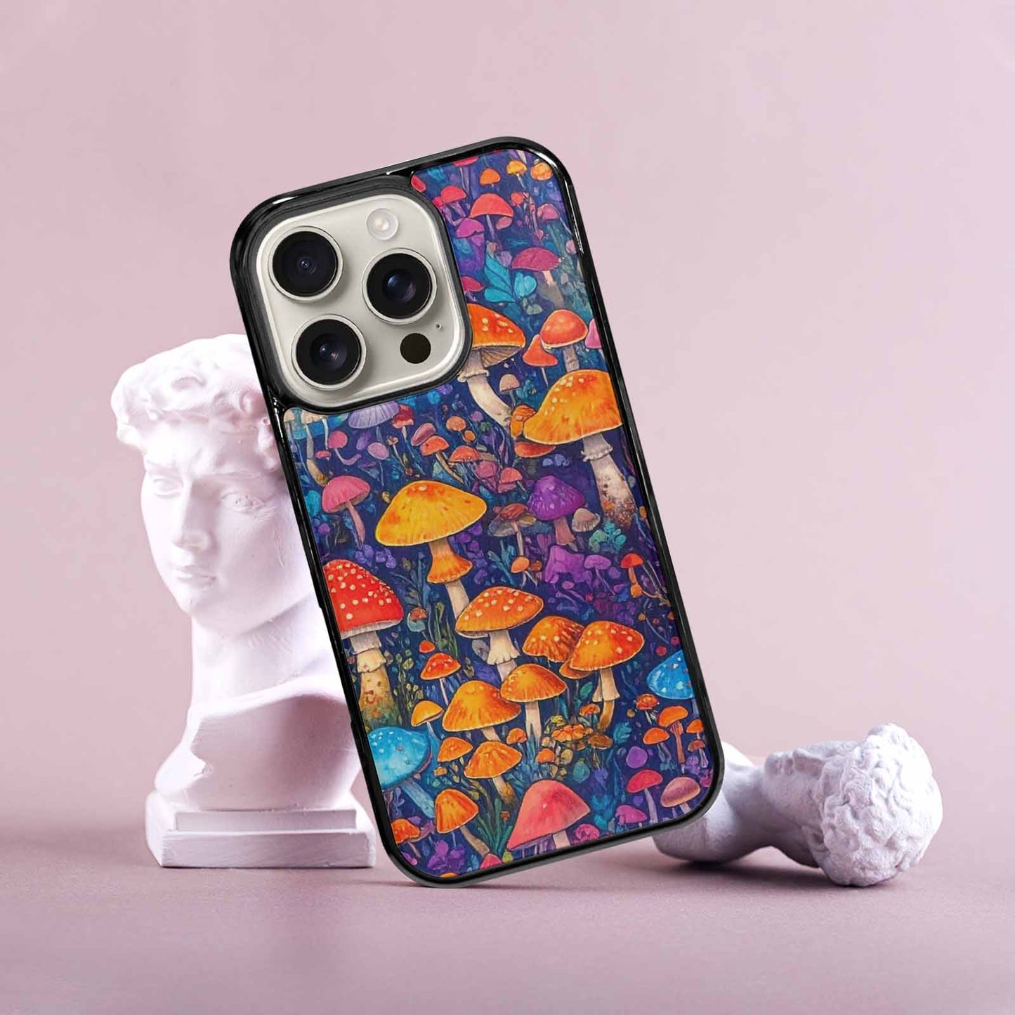iPhone 16 Pro Case — Mushrooms General Mushrooms Pa, Personalized Phone Case