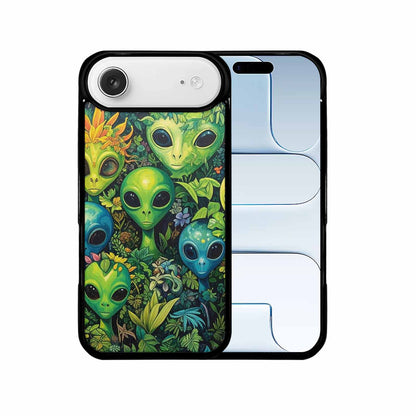 iPhone 17 Air Case — Aliens Pattern Hundreds Of Sma Alien, Custom Print Case Cover