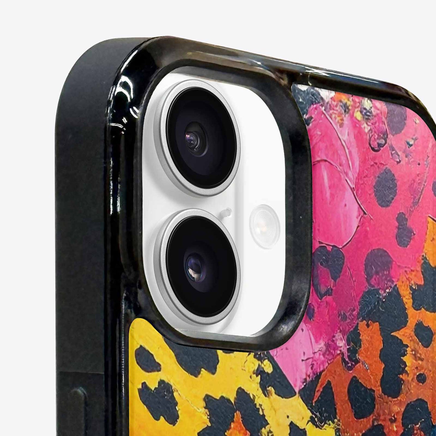 iPhone 16 Case — Full Color Vibrant Animal Print Animal, Custom Made Phone Cover