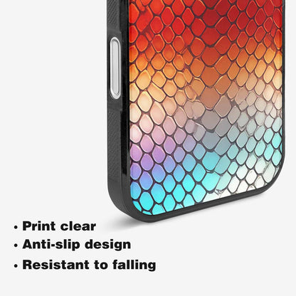 iPhone 16 Plus Case — Dark Snake Print Custom, Customized Protective Case