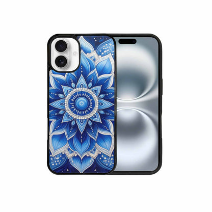 iPhone 16 Plus Case — Mandala Bohemian Print Edge To Edge, Custom Phone Case