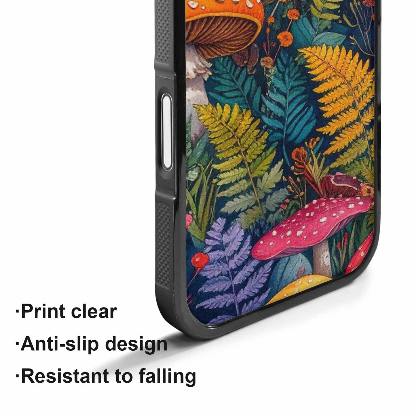 iPhone 17 Case — Mushrooms Botanicalmushrooms P Hgq Floral, Custom Made Phone Cover