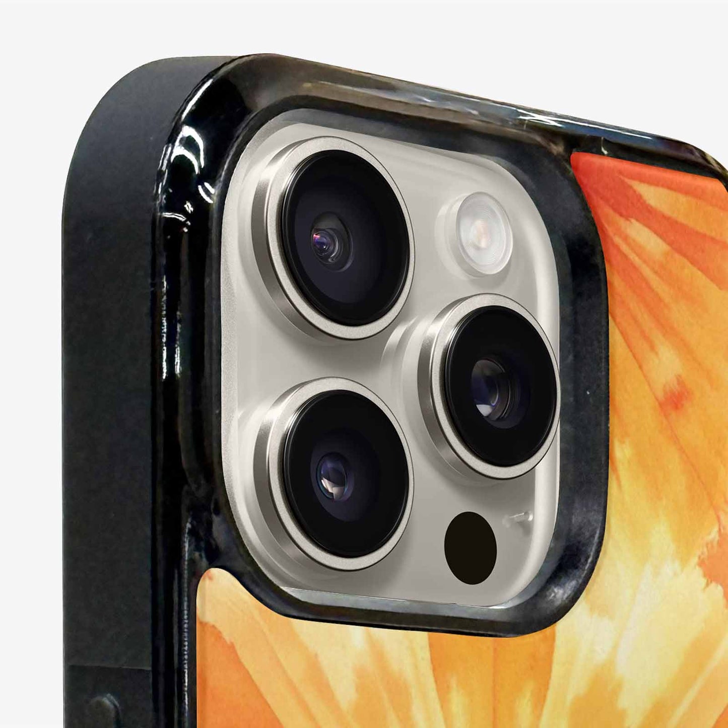 iPhone 15 Pro Max Case — Ombre Tie Dye Sunset Custom, Custom Designed Case Cover