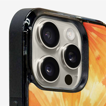 iPhone 15 Pro Max Case — Ombre Tie Dye Sunset Custom, Custom Designed Case Cover