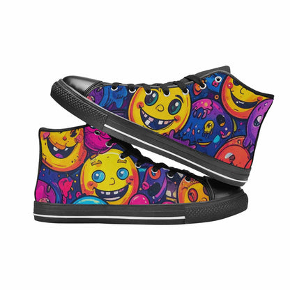 MEN'S Funny Looking Cartoon High Top Canvas Dreamcore Shoes