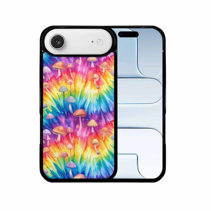 iPhone 17 Air Case — Mushrooms Tie Dyemushrooms Pat Efq Tie, Custom Phone Case