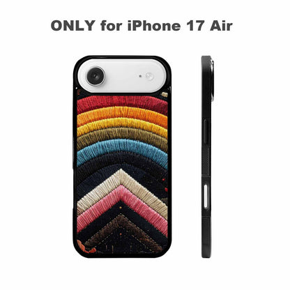 iPhone 17 Air Case — Vivid Camo Progress Pride Camo, Custom Made Phone Cover