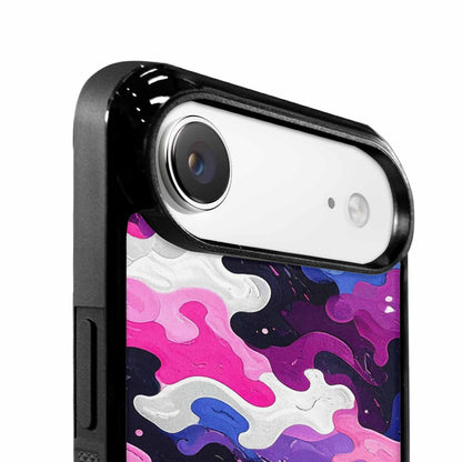 iPhone 17 Air Case — Vivid Camo Genderfluid Pride Camo, Custom Phone Case