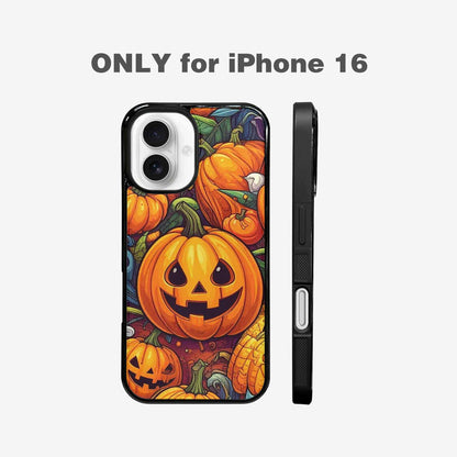 iPhone 16 Case — Halloween Art Print Edge To Edge, Custom Printed Phone Case