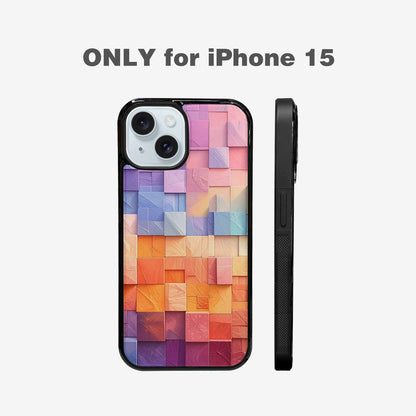 iPhone 15 Case — Color Gradient Fade Pattern Hundreds Of, Custom Phone Case