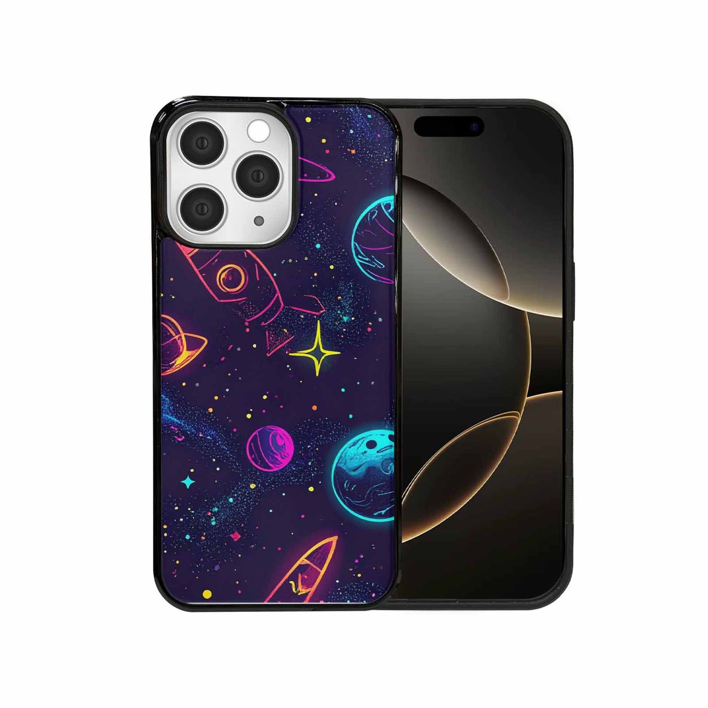 iPhone 15 Pro Max Case — Space Galaxy Astronaut, Custom Phone Case