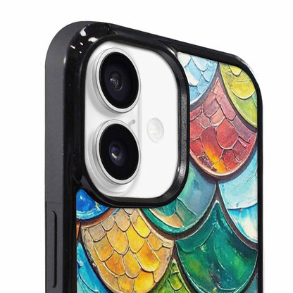 iPhone 17 Case — Reptile Scale Full Color Original Art, Unique Phone Case Design