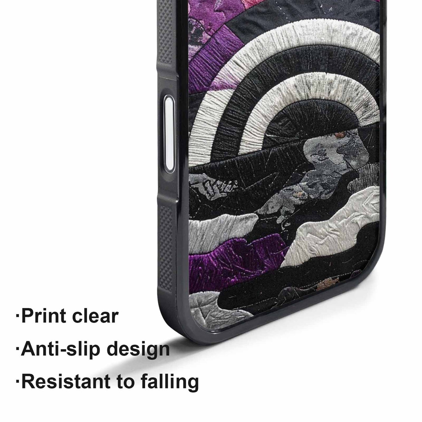 iPhone 17 Pro Max Case — Vivid Camo Asexual Camo, Custom Printed Phone Case