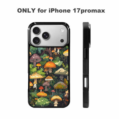 iPhone 17 Pro Max Case — Mushrooms Camomushrooms Patter Kfe Camo, Original Design Phone Case