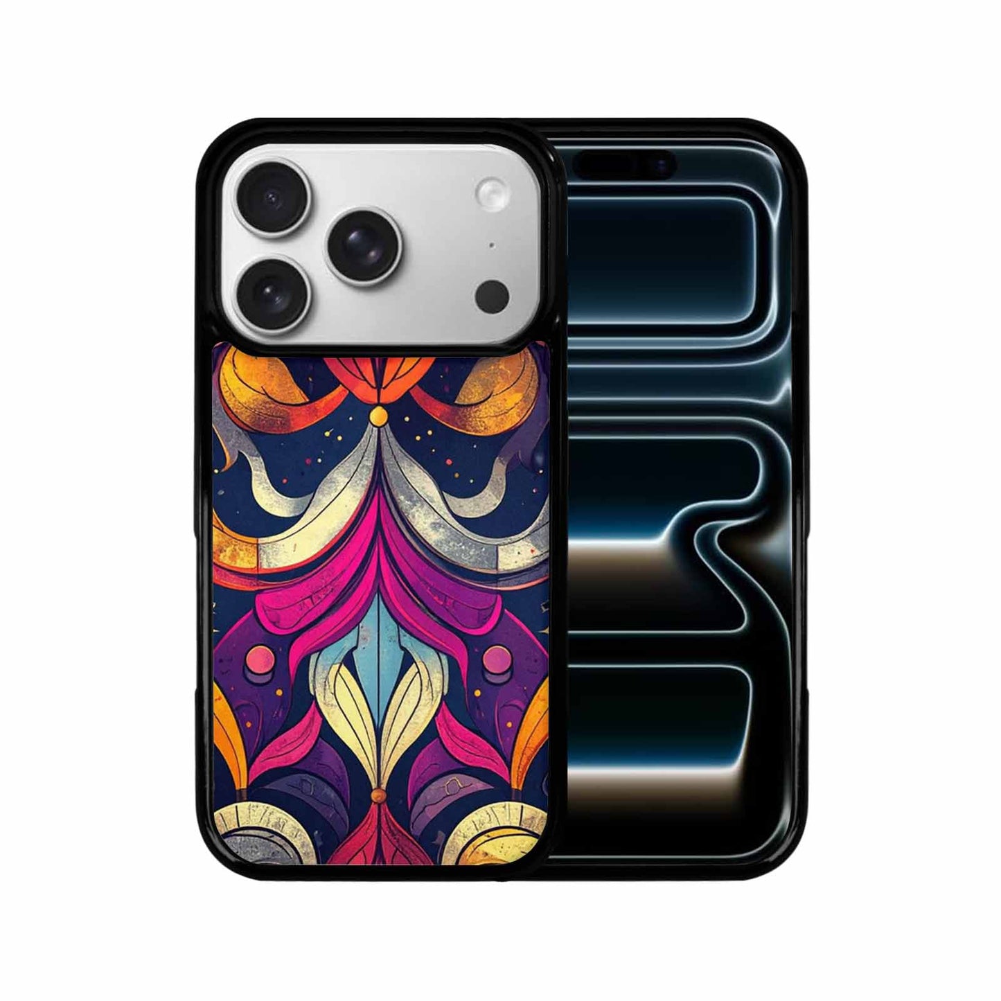 iPhone 17 Pro Case — Disco Cartoon Art Pattern Cartoon Cute, Custom Made Phone Cover