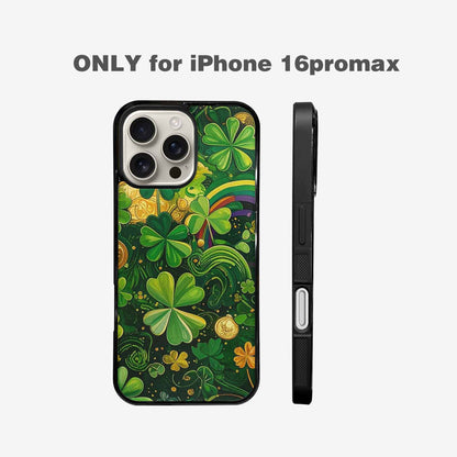 iPhone 16 Pro Max Case — St Patrick\'s Clover St Patrick\'s Clover, Custom Phone Case