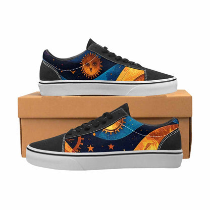 WOMEN'S Steampunk Galaxy Canvas Lace-Up Aesthetic Shoes