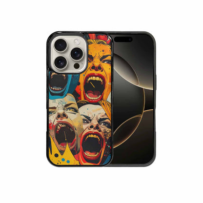 iPhone 16 Pro Case — Comic Book Scream Comic Book Scream, Custom Print Case Cover