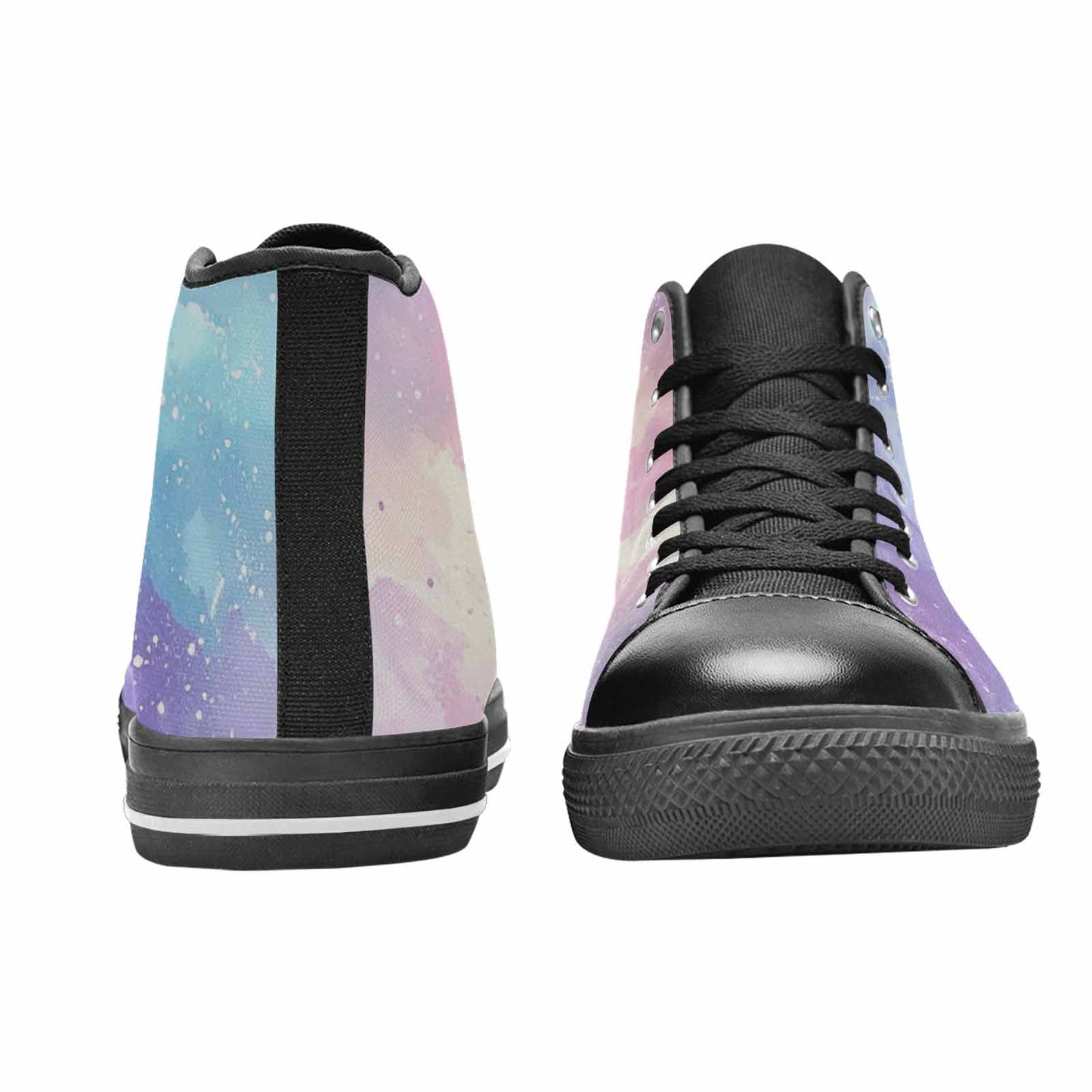 MEN'S Galaxy Art - High Top Canvas Vivid Sneakers