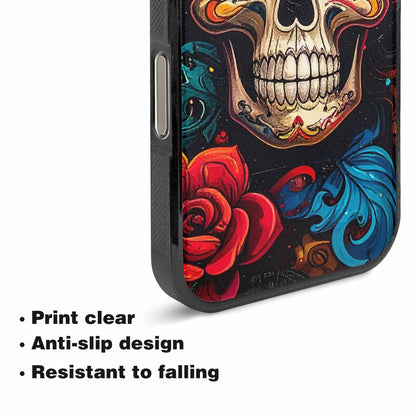 iPhone 16 Pro Max Case — Graffiti Skull, Personalized Phone Case
