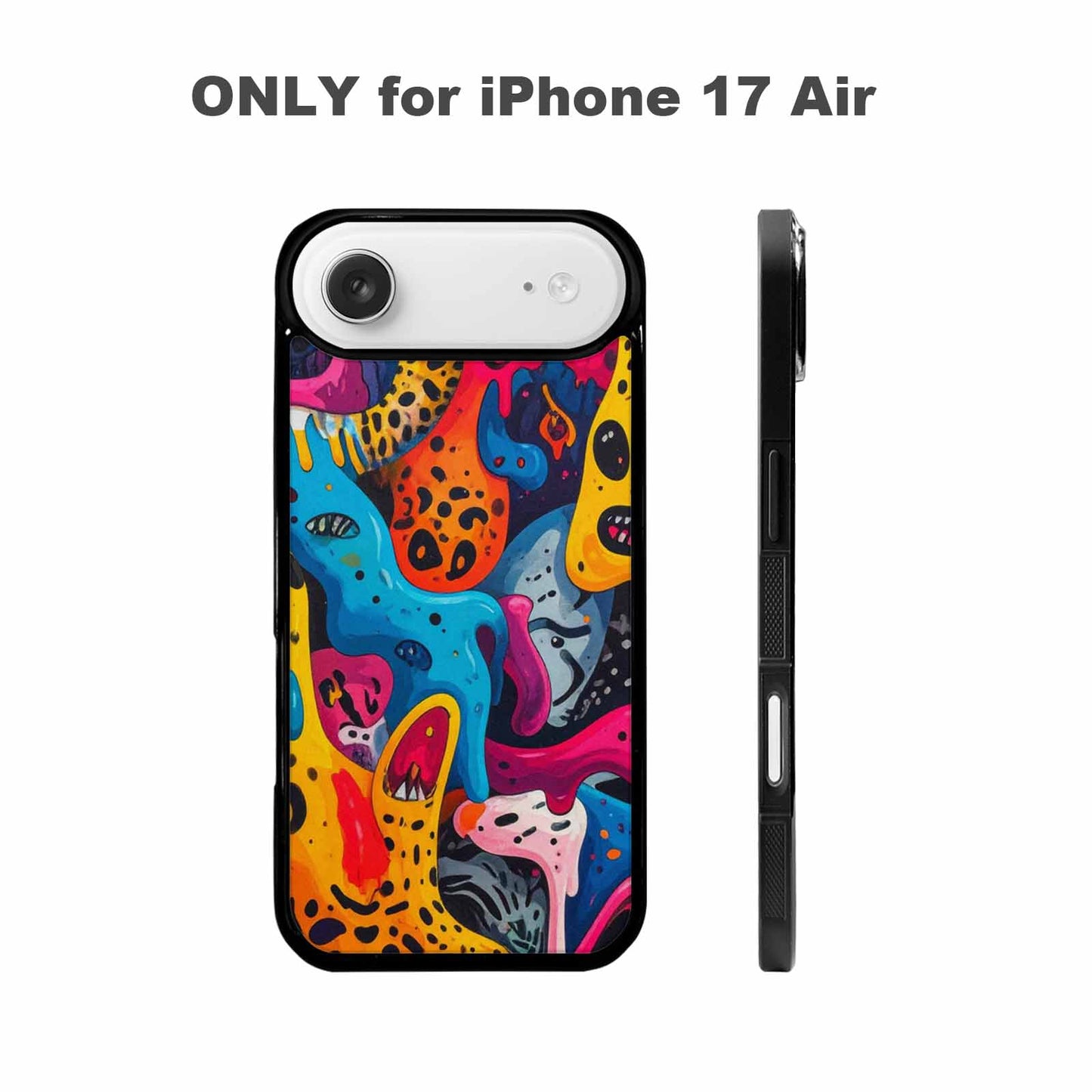 iPhone 17 Air Case — Melting Aliens Pattern Hundreds Of Alien, Custom Print Case Cover