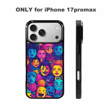 iPhone 17 Pro Max Case — Small Funny Looking Cartoon Cute, Custom Phone Case