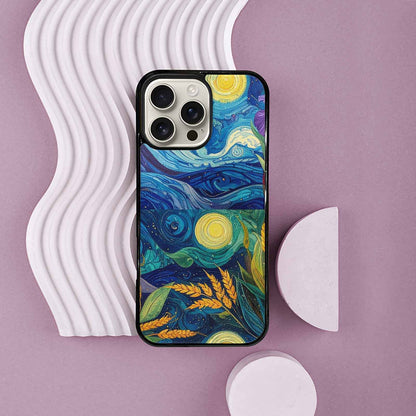 iPhone 16 Pro Max Case — Blend All Versions Together Melting Together, Custom Designed Case Cover