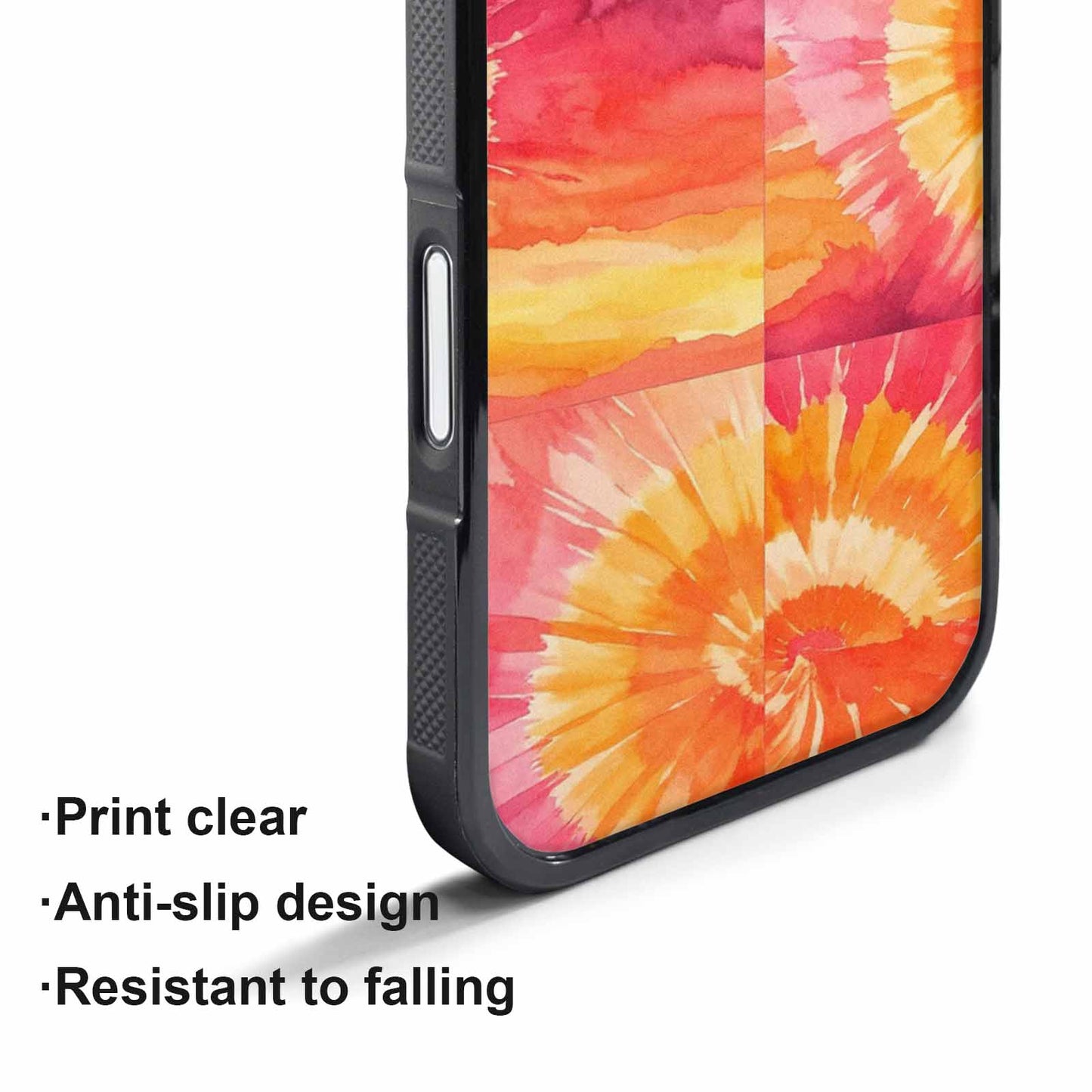 iPhone 17 Pro Max Case — Tie Dye Sunset Wash Tie Dye, Personalized Phone Case