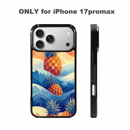 iPhone 17 Pro Max Case — Hand Drawn Nautical Original Art, Personalized Phone Case