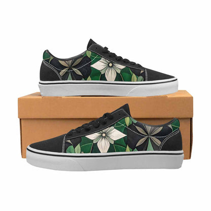 MEN'S Aromantic Flag Color Canvas Lace-Up Dreamcore Sneakers