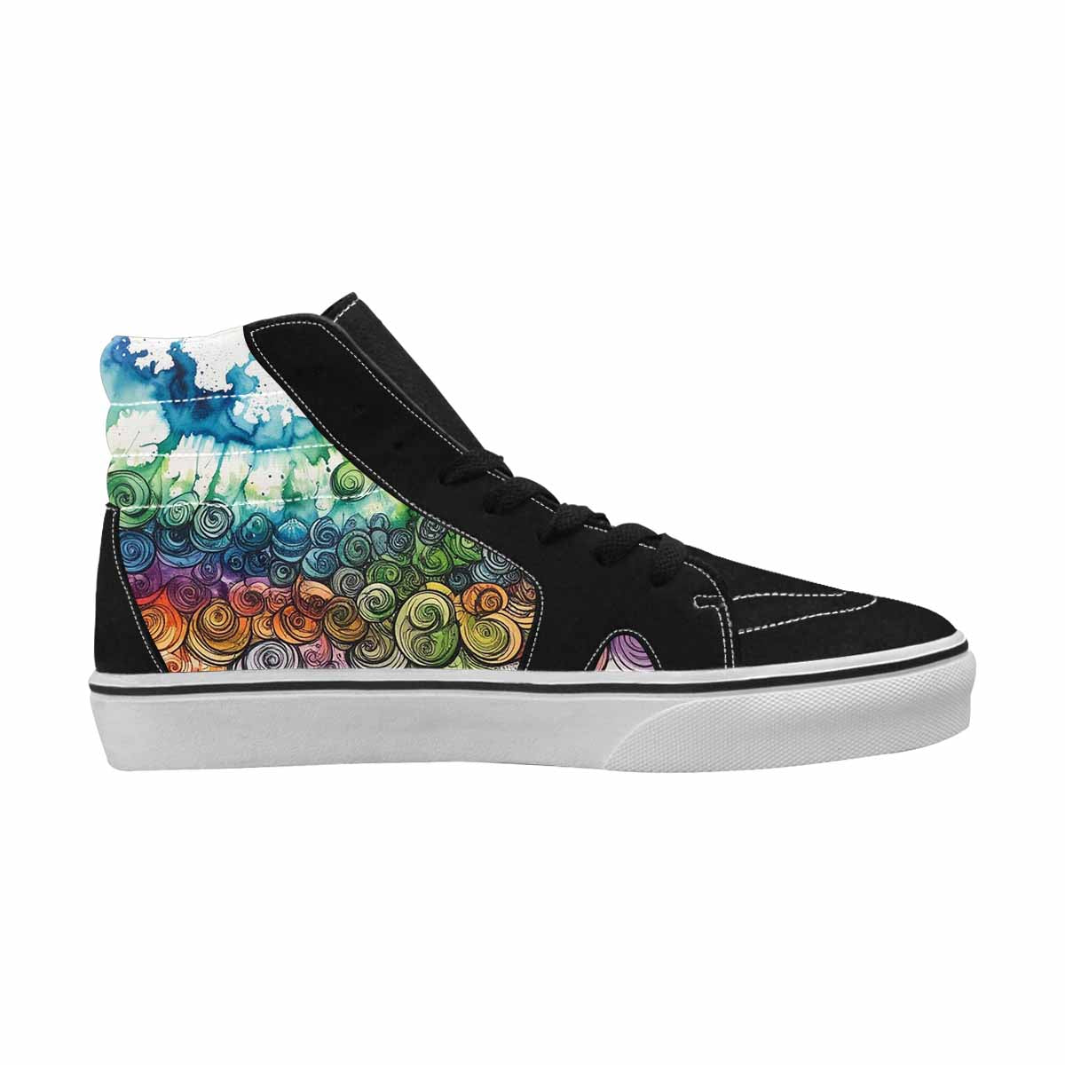 MEN'S Tie High Top Canvas Y2K Shoes
