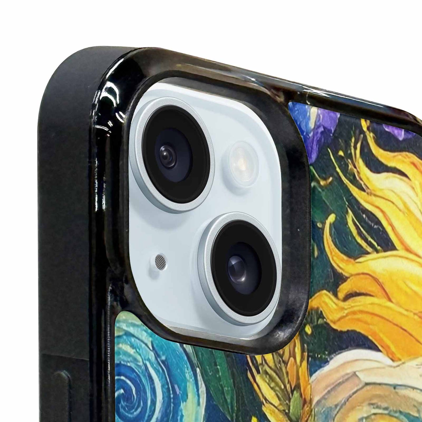 iPhone 15 Plus Case — Blend All Versions Together Melting Together, Custom Printed Phone Case