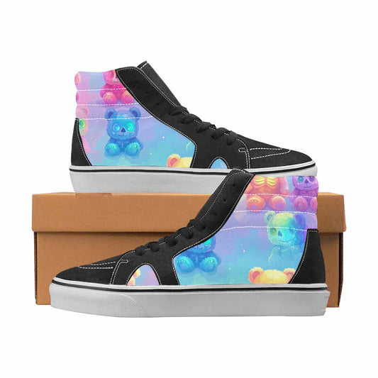 WOMEN'S Skulls High Top Canvas Wearable Art Y2K Sneakers