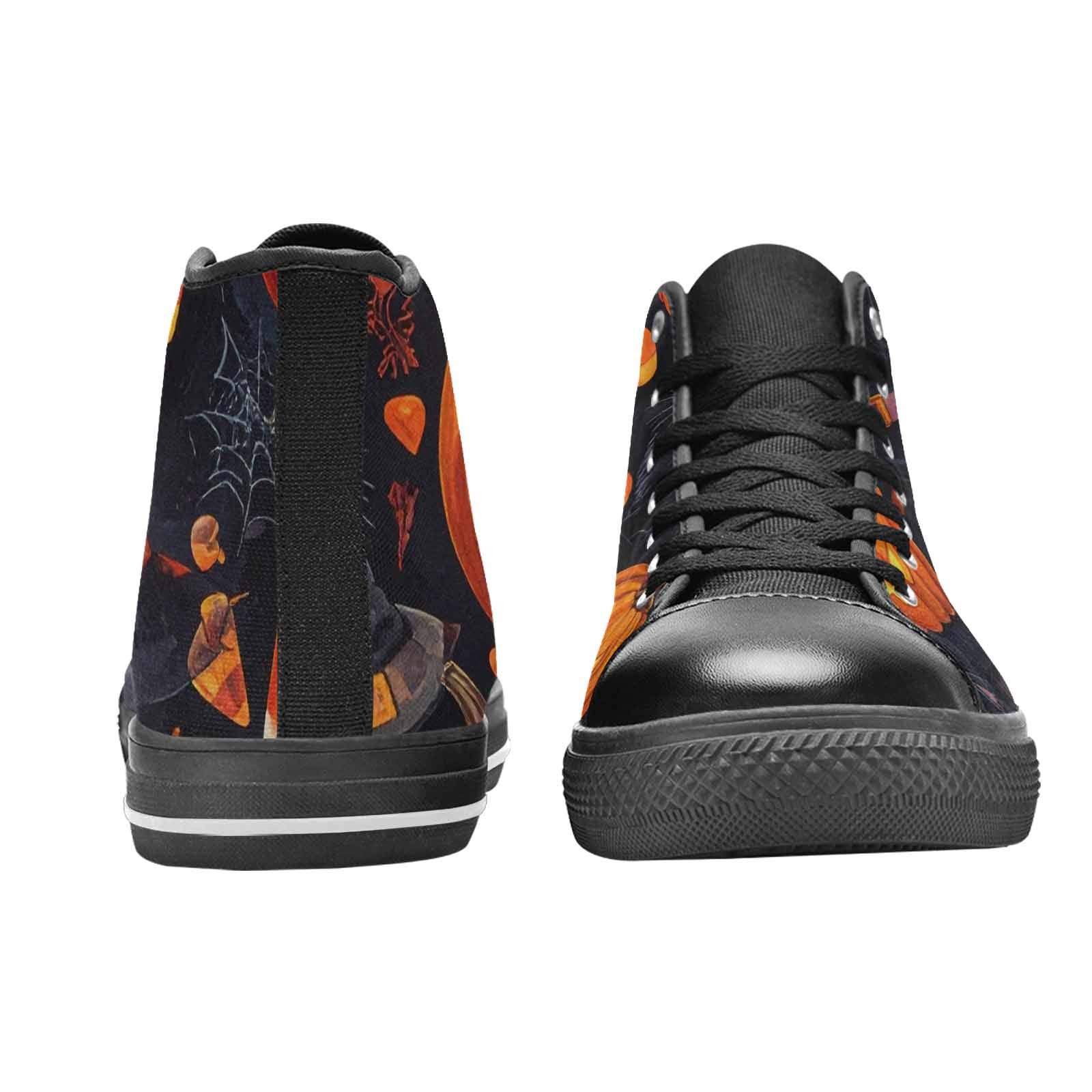 MEN'S Halloween High Top Canvas Neon Fantasy Shoes