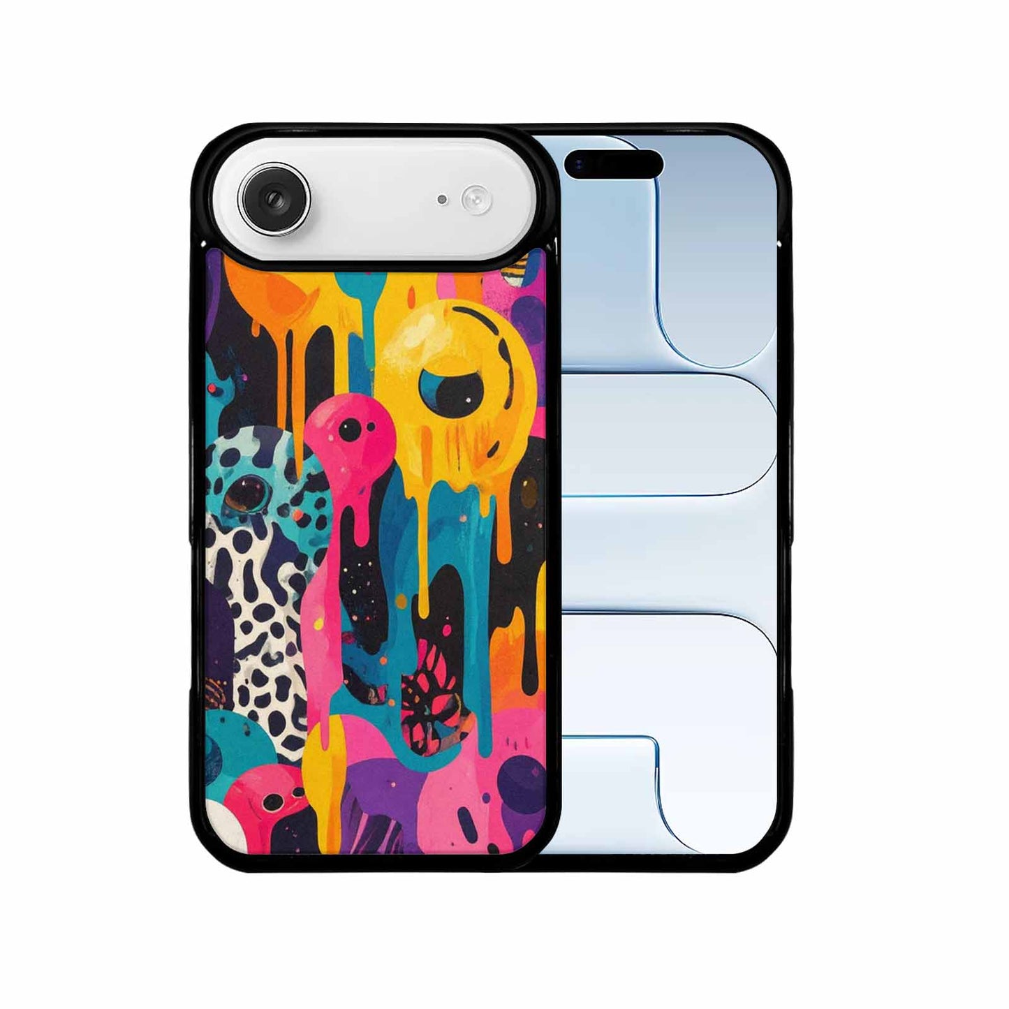 iPhone 17 Air Case — Melting Aliens Pattern Hundreds Of Alien, Custom Designed Case Cover