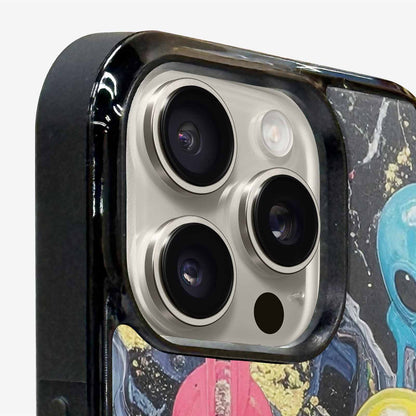 iPhone 16 Pro Case — Aliens Marblemelting Aliens Pa Mif, Custom Print Case Cover