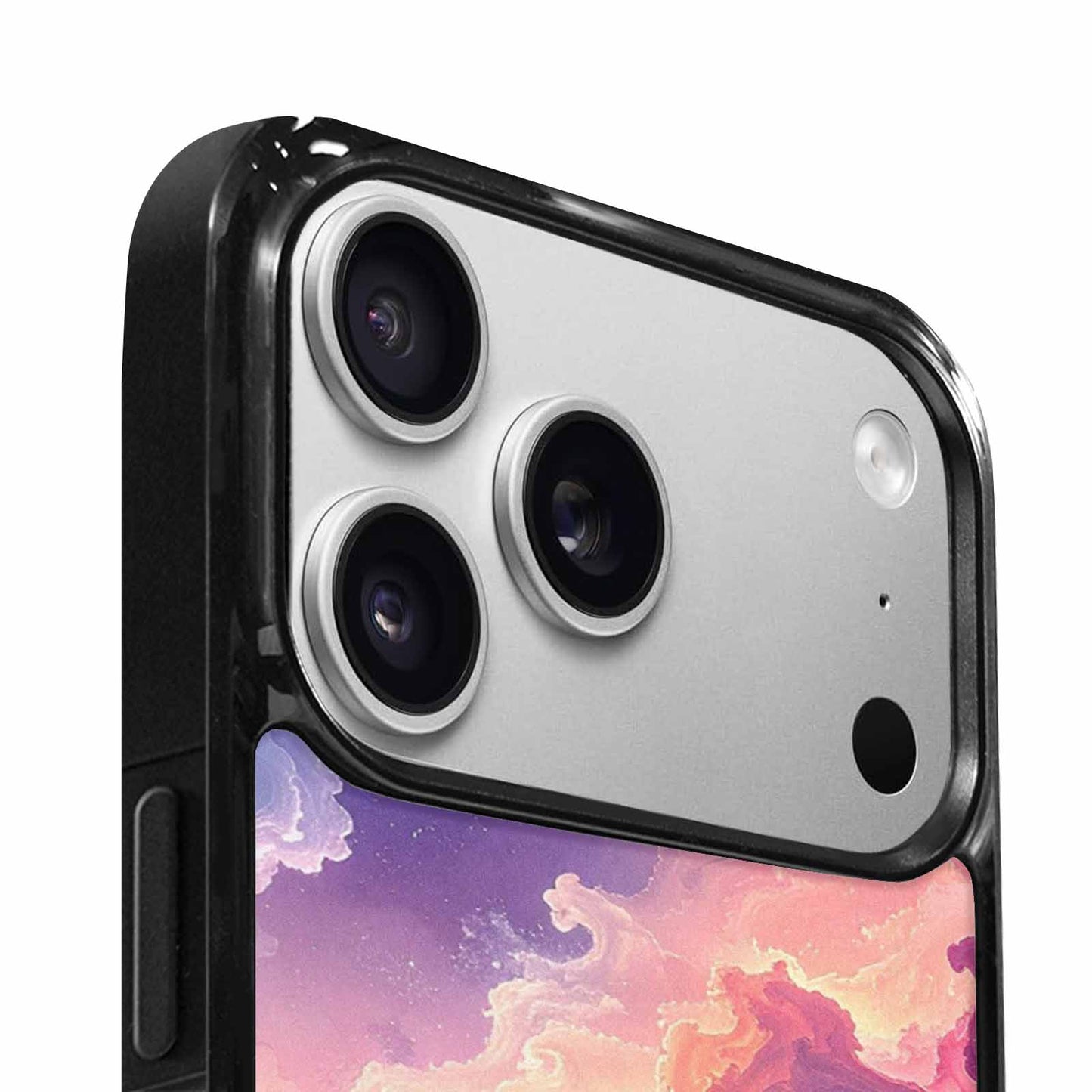 iPhone 17 Pro Max Case — Seamless Tileable Pattern Of Galaxy Space, Custom Designed Case Cover