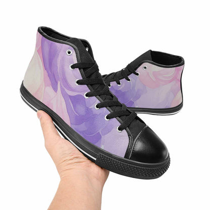 WOMEN'S Tie Dye - High Top Canvas Cottagecore Sneakers
