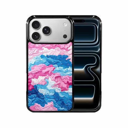 iPhone 17 Pro Max Case — Vivid Camo Transgender Camo, Custom Art Phone Cover