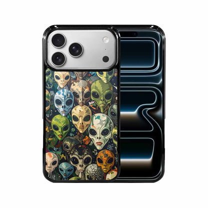 iPhone 17 Pro Max Case — Aliens Camo Aliens Alien Scifi, Unique Phone Case Design