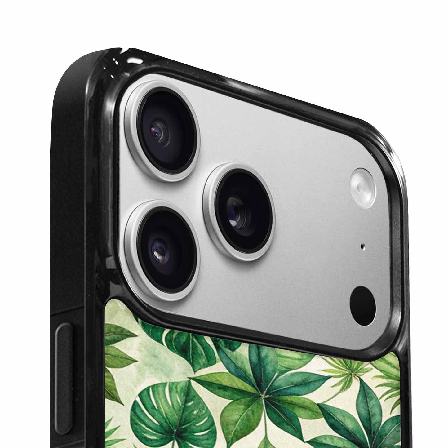 iPhone 17 Pro Max Case — Small Seven Point Palmate Floral, Personalized Phone Case